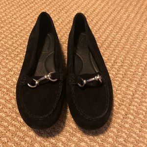 Black Suede Driving Shoes